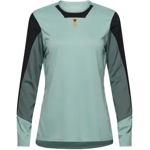 Fox, Femmes, Maillot de cyclisme, W Defend LS Jersey (M), Bleu, M pas cher