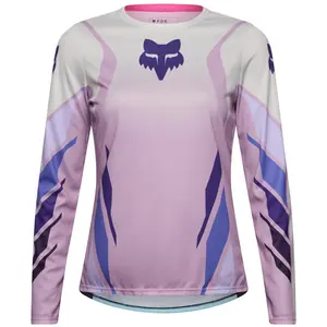 Fox, Femmes, Maillot de cyclisme, W Ranger LS Jersey Foundry (L), Violet, L pas cher
