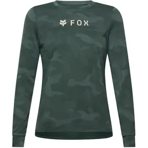 Fox, Femmes, Maillot de cyclisme, W Ranger Tru Dri LS Jersey (M), Vert, M pas cher
