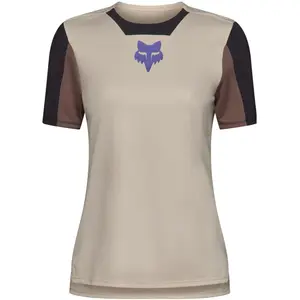 Fox, Femmes, Maillot de cyclisme, W Defend Ss Jersey Park (M), Beige, M pas cher