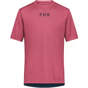 Fox, Hommes, Maillot de cyclisme, Ranger SS Jersey Wordmark (XXL), Pink, XXL pas cher