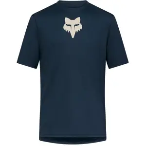 Fox, Hommes, Maillot de cyclisme, Ranger SS Jersey Head (S), Bleu, S