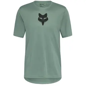 Fox, Hommes, Maillot de cyclisme, Ranger SS Jersey Head (L), Turquoise, Vert, L pas cher