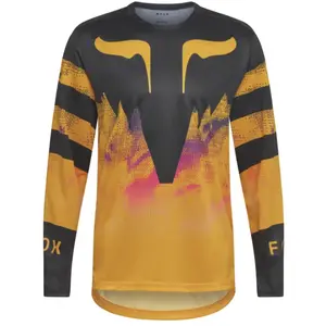 Fox, Hommes, Maillot de cyclisme, Ranger LS Jersey Kairos (L), Orange, L pas cher
