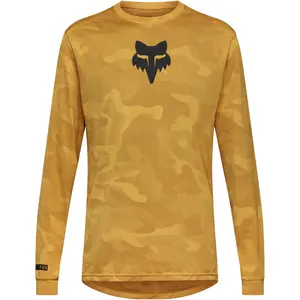 Fox, Hommes, Maillot de cyclisme, Ranger Tru Dri LS Jersey (XXL), Bronze, Marron, XXL