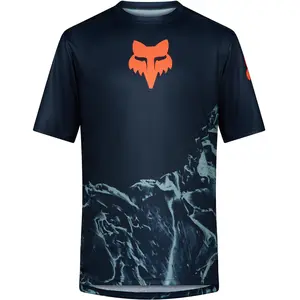 Fox, Maillot de cyclisme, Ranger Ss Jersey Img Print (M), Bleu, M pas cher