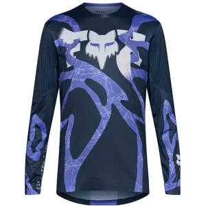 Fox, Hommes, Maillot de cyclisme, Flexair Ls Jersey Diffuse Se (XXL), Bleu, XXL pas cher