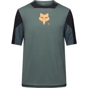 Fox, Hommes, Maillot de cyclisme, Defend Ss Jersey Creation (M), Gris, M pas cher