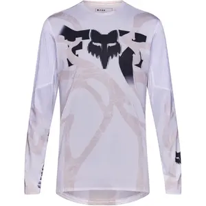 Fox, Hommes, Maillot de cyclisme, Flexair Ls Jersey Diffuse Se (XL), Blanc, XL pas cher