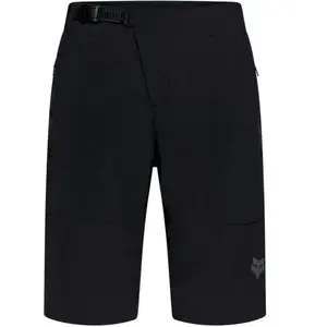Fox, Hommes, Pantalon de cyclisme, Flexair Short W/ Liner (28), Noir pas cher