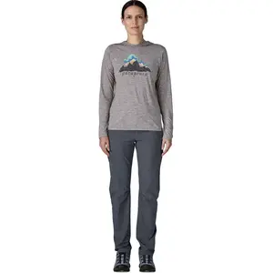 Pantalon de randonnée femme Patagonia Terravia Trail Regular Bleu 26 pas cher