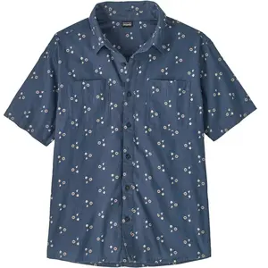 Chemise manches courtes Patagonia Bleu 2XL