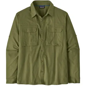 Chemise manches longues Patagonia Self Guided Sun Vert S pas cher