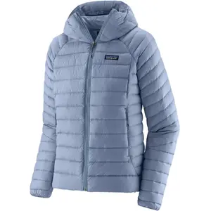 Doudoune à capuche zippé femme Patagonia Down Sweater Bleu XS