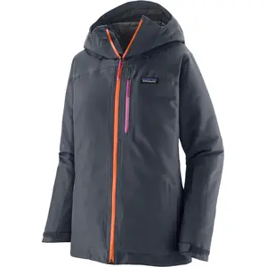 Veste imperméable isolée femme Patagonia Powder Town Bleu XS