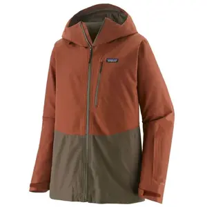 Veste imperméable Patagonia Powder Town Marron XL pas cher