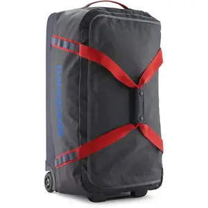 Patagonia Black Hole Wheeled Duffel 70L Trolleytas Smolder Blue w/Aman... pas cher
