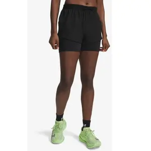 Short 2 en 1 femme Under Armour Velociti Pro Noir XS pas cher