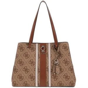 Guess Sac En Toile Erenia pas cher