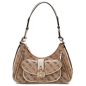 Guess, Femmes, Sac à main, Jessa Shoulder Bag, Marron