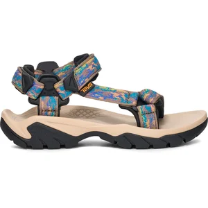Comparateur de prix : Teva W TERRA FI 5 UNIVERSAL Dames Sandalen - TREE COVER NEON SPRING
