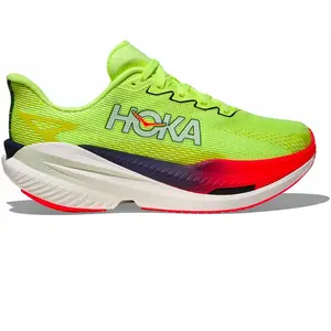 Chaussures Hoka Mach X 3 Vert Rouge SS26 Femme, Taille EU 38 2/3 pas cher