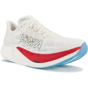 Hoka One One Rocket X 3 https://tqm.i-run.be/?P4790B5819DB223S1UC413a49095358V4 Blanc 49.1/3