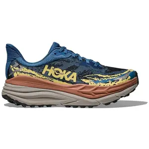 Chaussures de trail Hoka Stinson 7 Bleu 44 2/3 pas cher