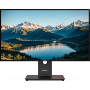 Lenovo ThinkVision T27Q-40 (2560 x 1440 pixels, 27"), Moniteur, Noir pas cher