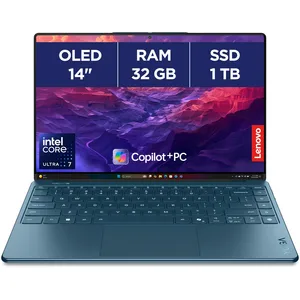 Lenovo Lenovo Yoga Slim 9 14ILL10 83CX - 14" Core Ultra 7 258V 32 Go RAM 1 To SSD Bleu AZERTY