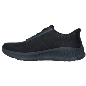 Basket à Lacets - SKECHERS - Go Walk Now Payton - Noir - Confort Exceptionnel - Semelle Plate pas cher