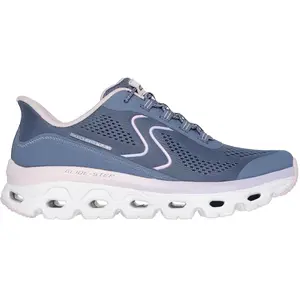 Baskets femme Skechers Glide-Step Sole Bleu 40 pas cher