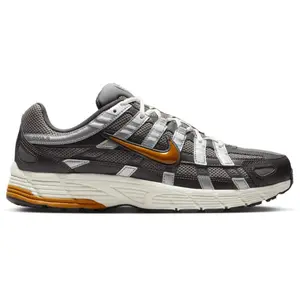 Baskets Grises/Moutarde Homme Nike P-6000 pas cher