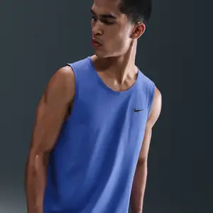 Dri-FIT Hyverse Workout Shirt Heren Comet Blue/Black M