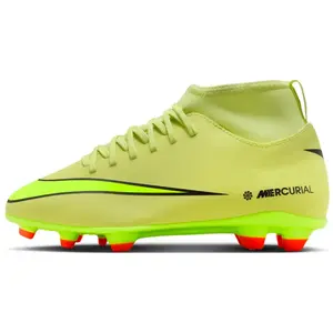 Nike Mercurial Superfly 10 Club FG Junior - Jaune, Jaune 38.5 pas cher