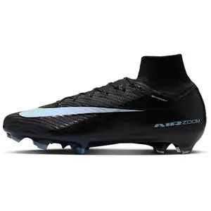 Nike, Hommes, Chaussures de football, Mercurial Superfly 10 Elite FG (42.5), Bleu, Noir