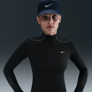 Nike Running Swift ADV 1/4 Zip Top - Noir, Noir M pas cher