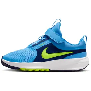Nike Star Runner 5 - Kinder - Sportschoen - Blauw/Neon - Maat 27.5 pas cher