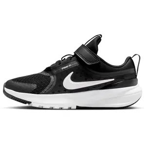 Nike Star Runner 5 Sneaker, Black/White-White, 33 EU pas cher
