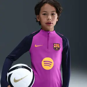 Nike FC Barcelona Strike Drill Top - VIVID PURPLE/MIDWEST GOLD - Maat ... pas cher