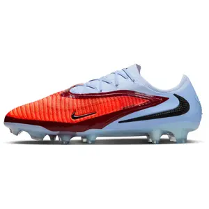 Nike, Hommes, Chaussures de football, Chaussures Phantom Low Elite (42.5), Bleu, Rouge