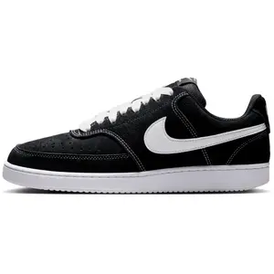 Nike, Hommes, Baskets, Court Vision LO FL, Blanc, Noir, (45) pas cher