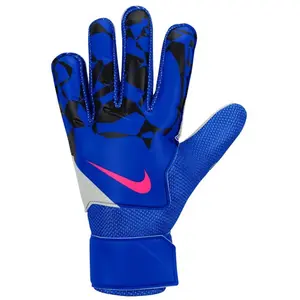 Nike Handschoenen Doelrskie Match Goalkeeper Blauw-Zwart-Roze pas cher