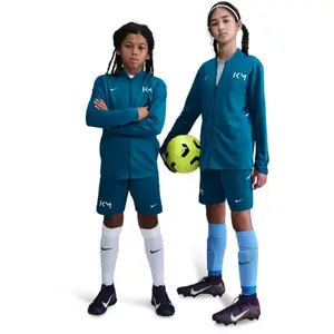 Nike kylian mbappã© academy dri-fit voetbalshort kids in de kleur groe... pas cher
