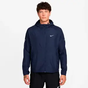 Coupe-vent repliable Nike Miler Bleu L pas cher