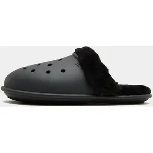 Crocs Classic Fuzz Scuff Women's - Noir, Noir 36-37 pas cher
