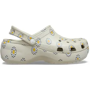 Crocs Sabots Classic Platform Floral pas cher