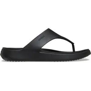 Crocs, Femmes, Tongs, W's Getaway Triangle Flip, Noir, (37) pas cher