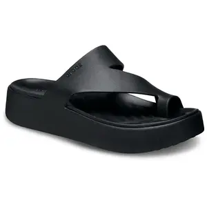 Crocs Tongs Getaway Platform Toe Loop pas cher
