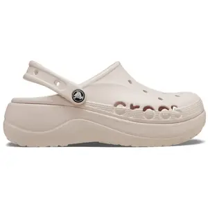 Crocs Baya Platform Clog - Casual Klompen - 37-38 - Barely Pink